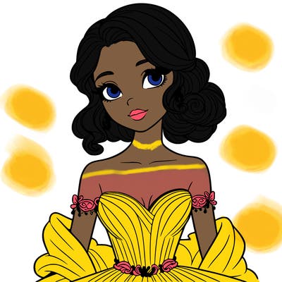 a pretty elegant lady