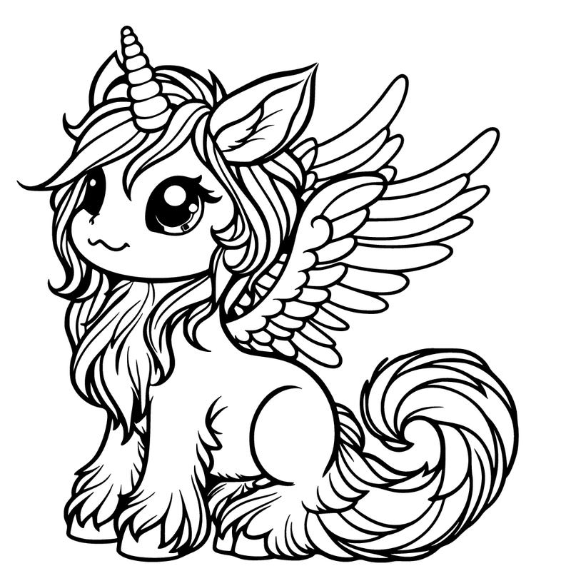 simple fantasy animal