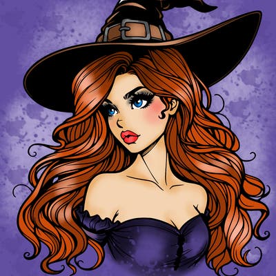 realistic witch