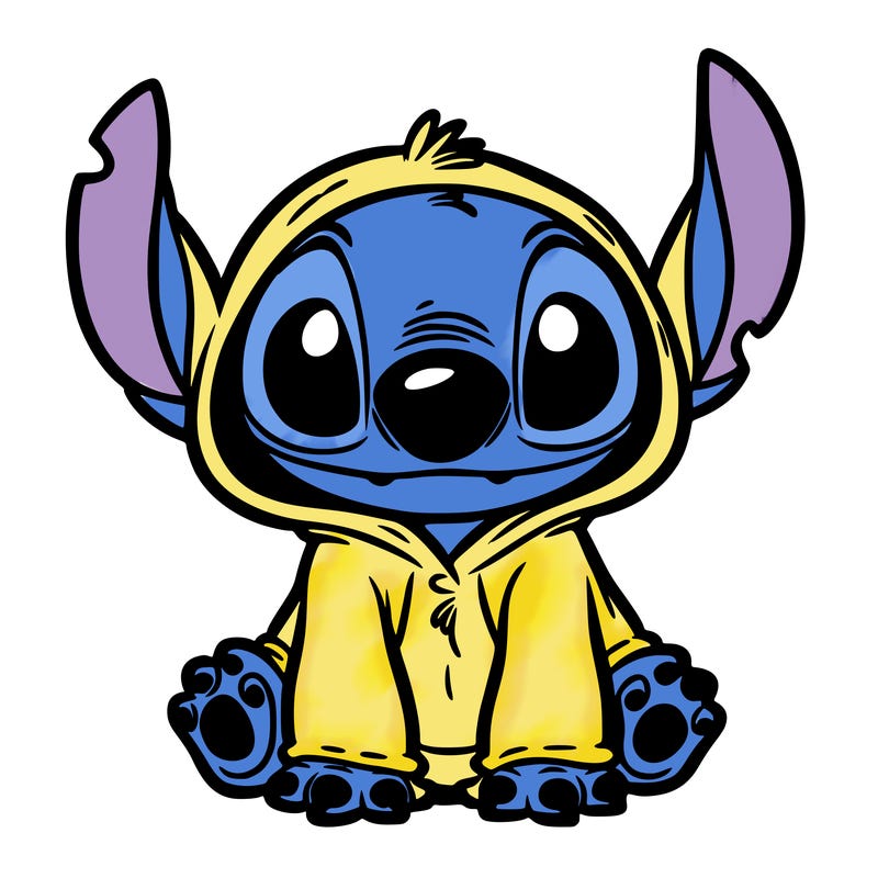 stitch in a dog costume
