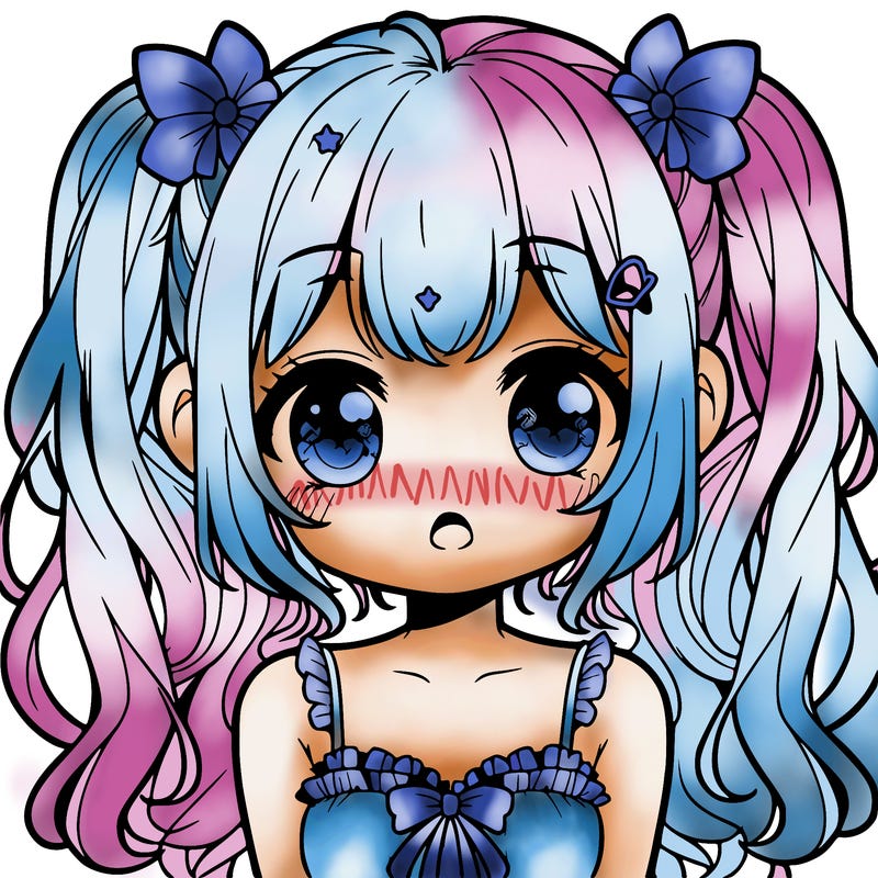 cute sweet anime girl