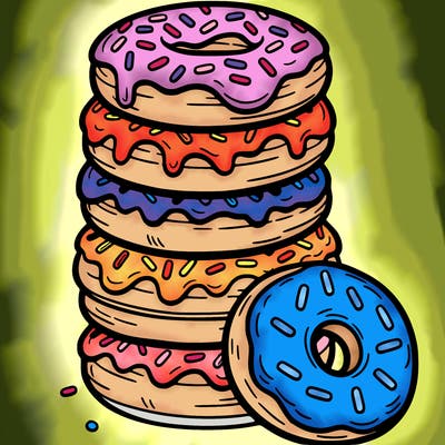 donut stack