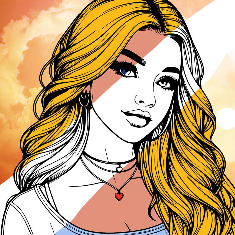 detailed realistic girl