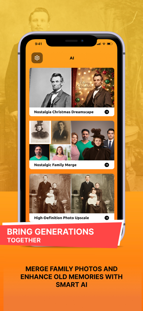 Nostalgia AI - Come to Life - Lifestyle App | MWM