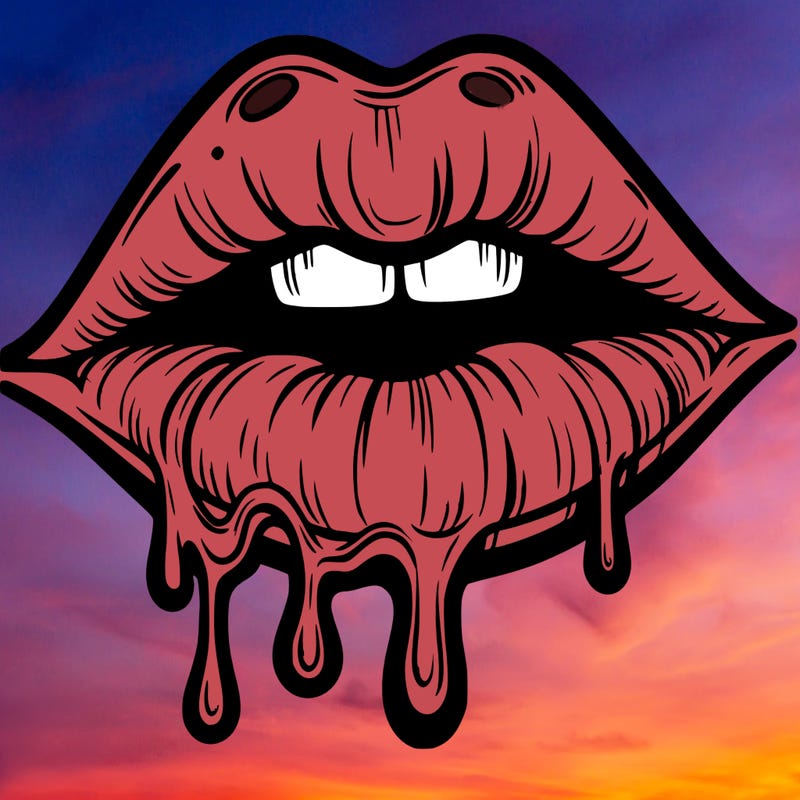 lips that look realistic and drip