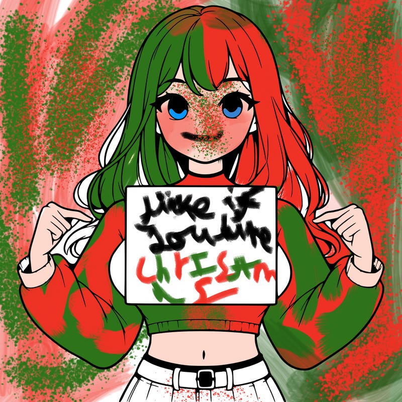 girl holding a blank sign in a long sleeve crop top