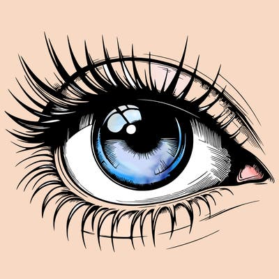 realistic eye