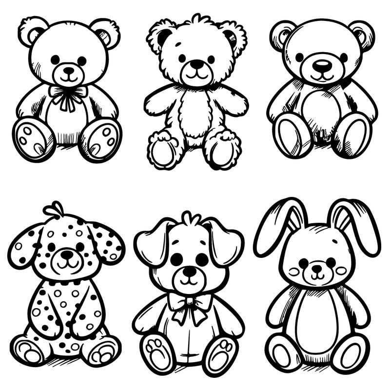 stuffed animals