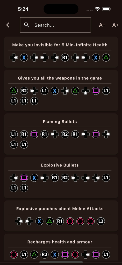 GTA 5 Cheat Codes & Missions - Un elenco di codici trucchi di GTA 5 per controller PlayStation, inclusa salute infinita e tutte le armi