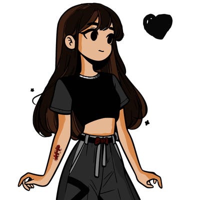 girl in a cute crop top