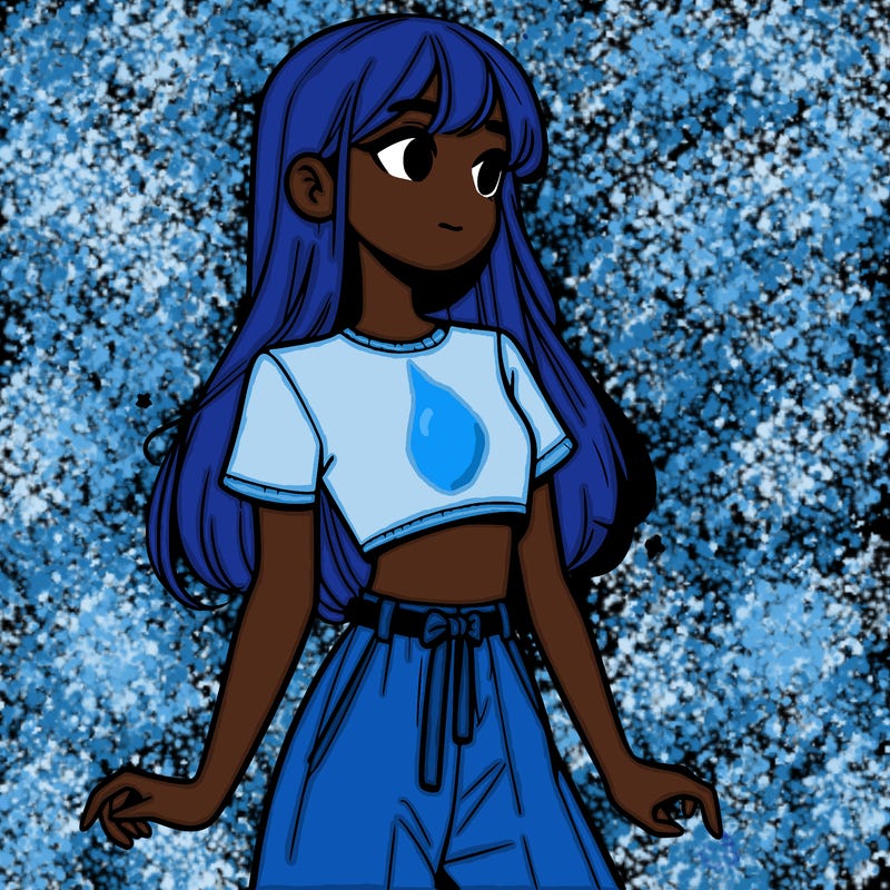 girl in a cute crop top