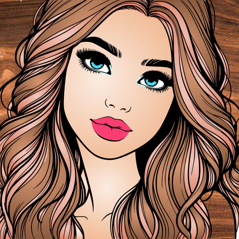 beautiful realistic girl