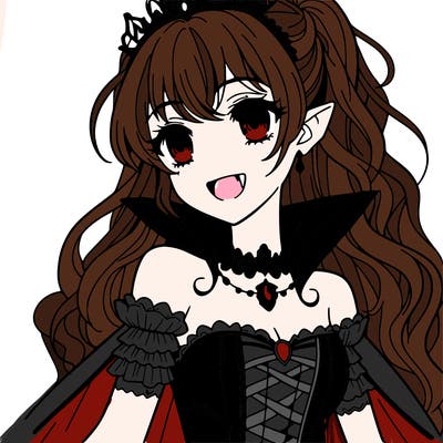 teen anime vampire princess