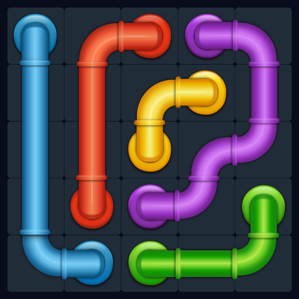 Line Puzzle: Pipe Art | Relaxing Color Connect Puzzles