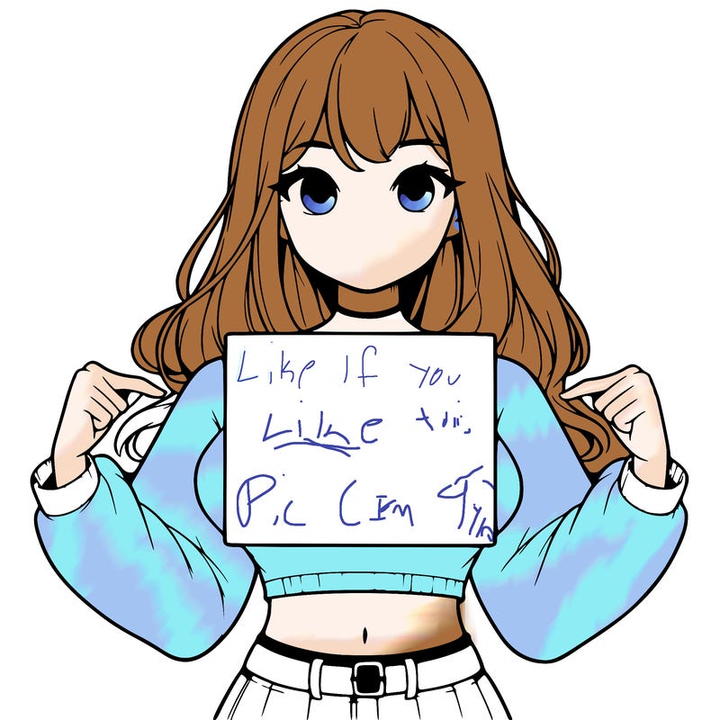 girl holding a blank sign in a long sleeve crop top