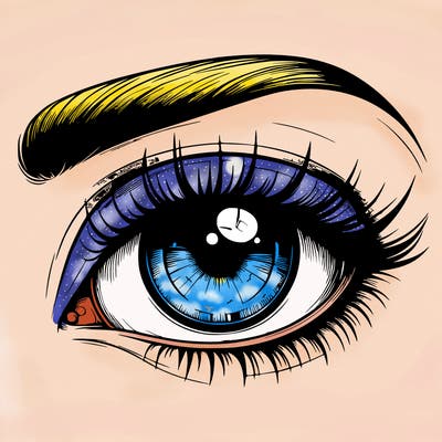 realistic eye