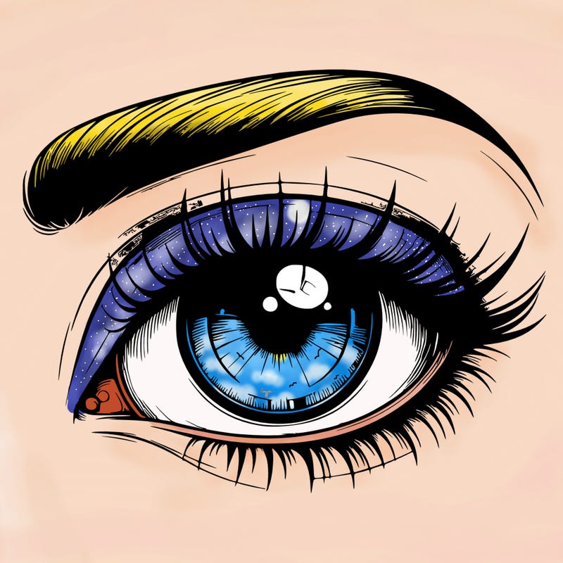 realistic eye