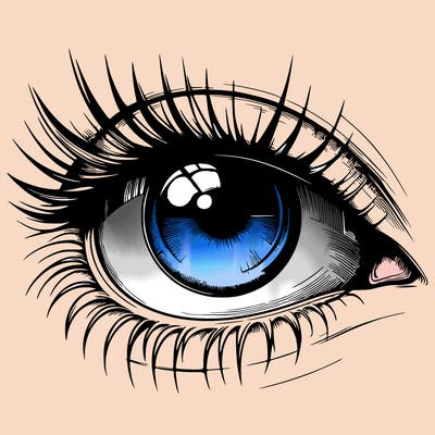 realistic eye