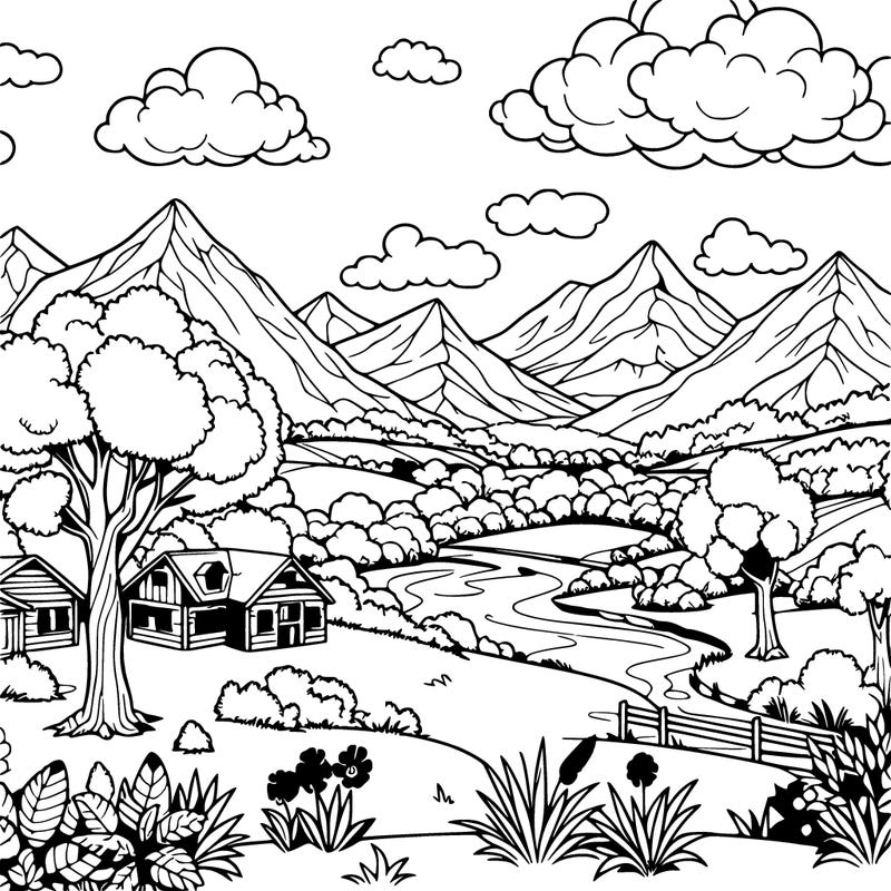 beautiful real landscape