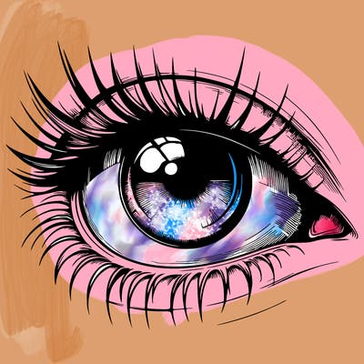 realistic eye