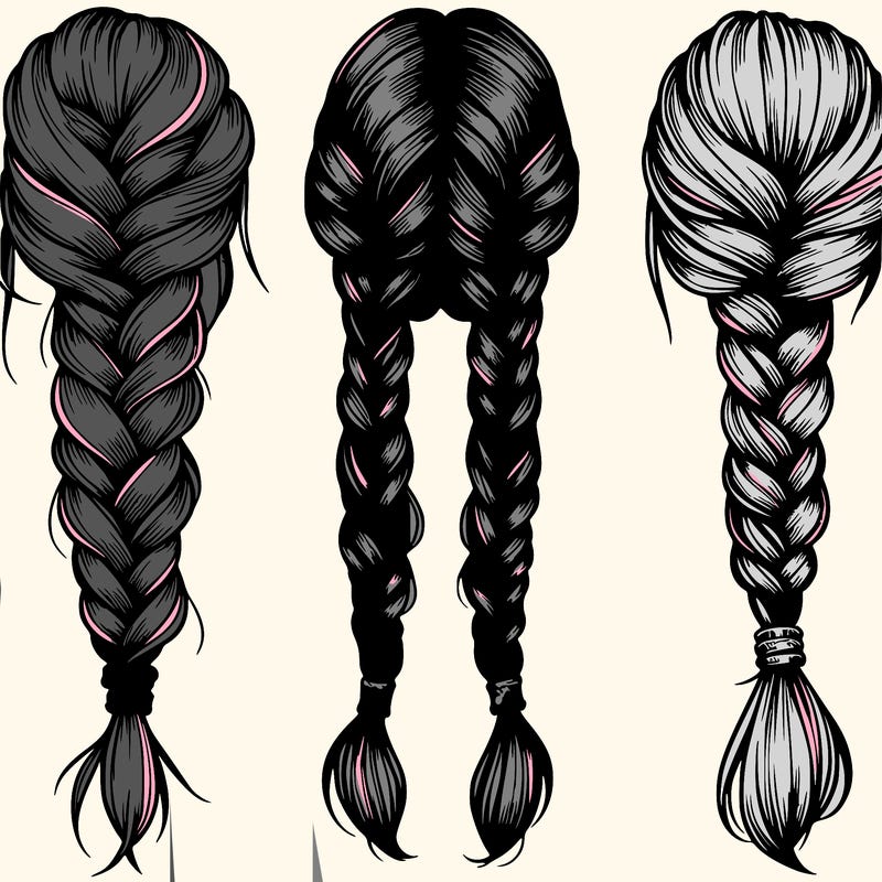 realistic braids
