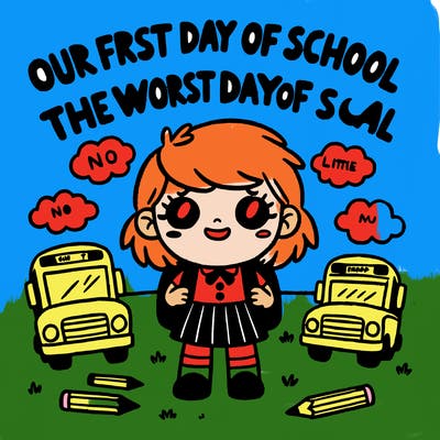 our first day of school was the worst day of school
