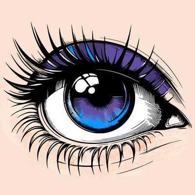 realistic eye