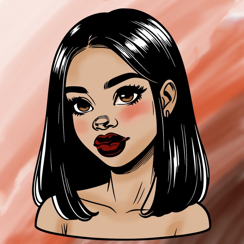 realistic black girl