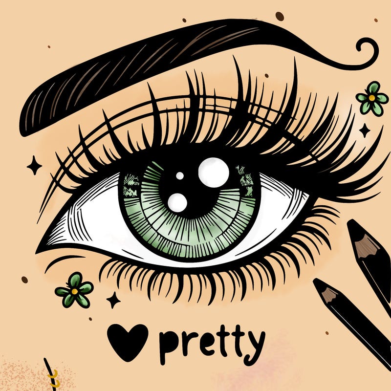 pretty eye