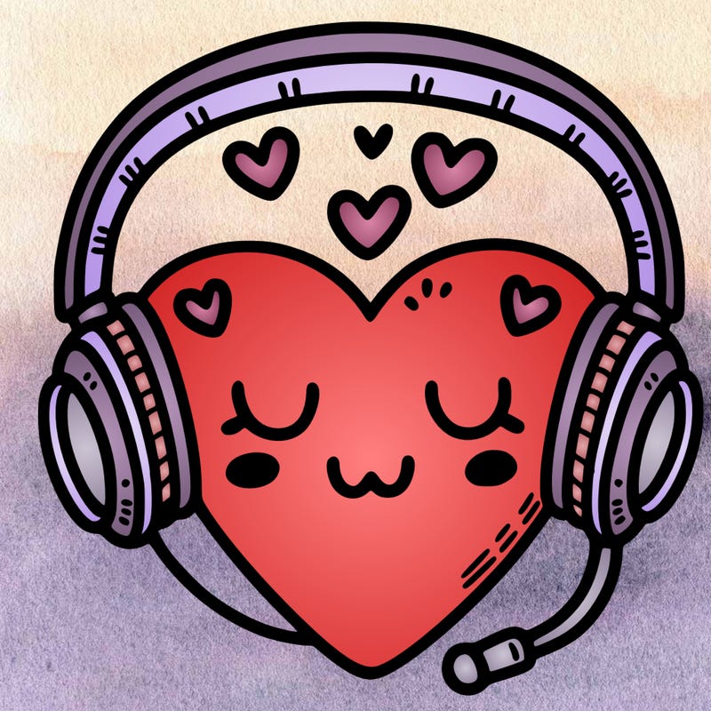 heart headphones
