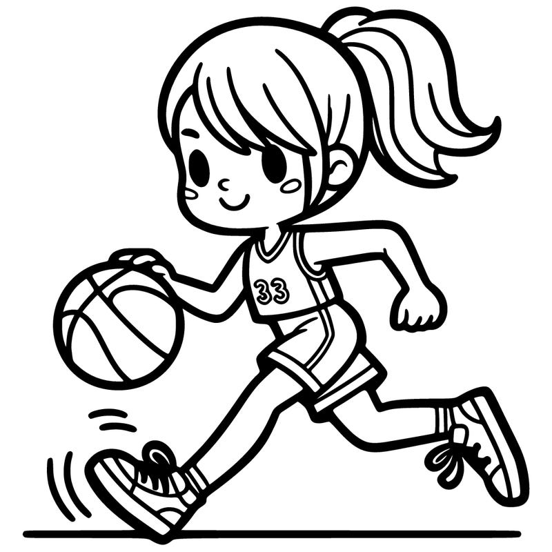 basketball player girl