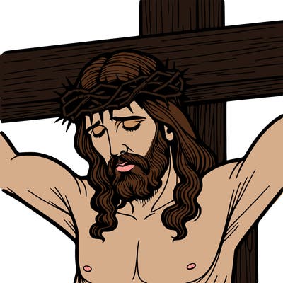 jesus on the cross