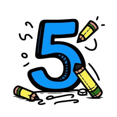 5