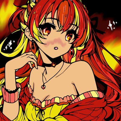 beautiful anime girl