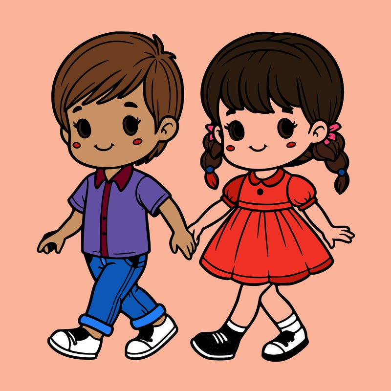 boy and girl