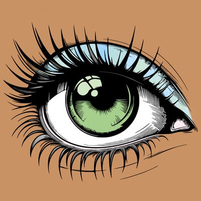 realistic eye
