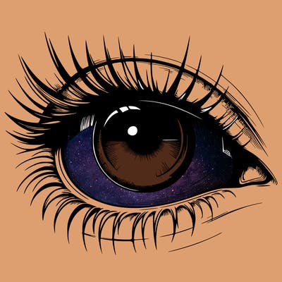 realistic eye