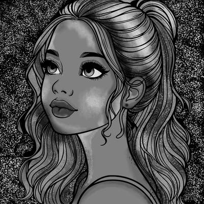 beautiful realistic girl