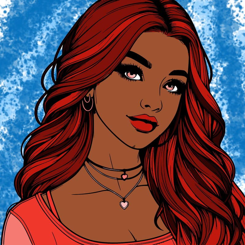 detailed realistic girl