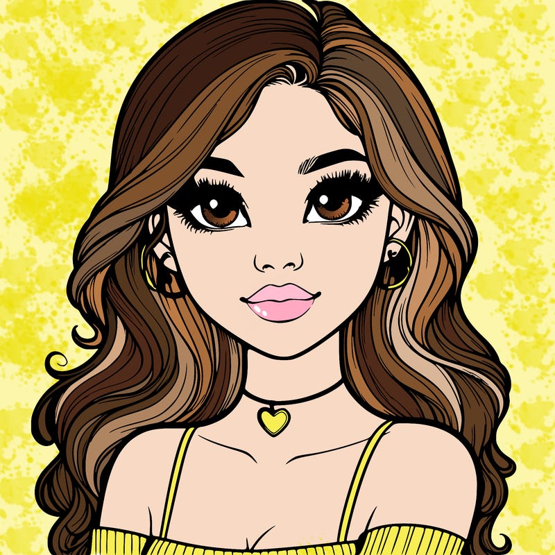 realistic pretty girl