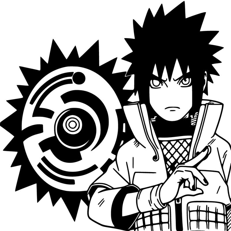 sasuke with his sharingon