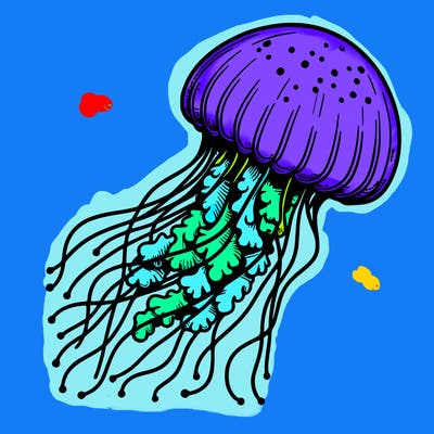 realistic jellyfish