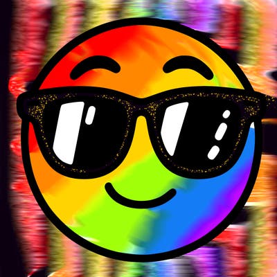 emoji with sunglasses
