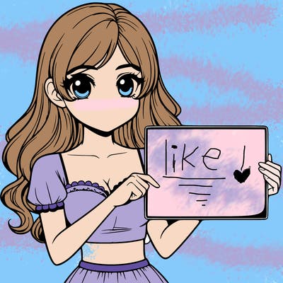 realistic pretty girl holding blank sign