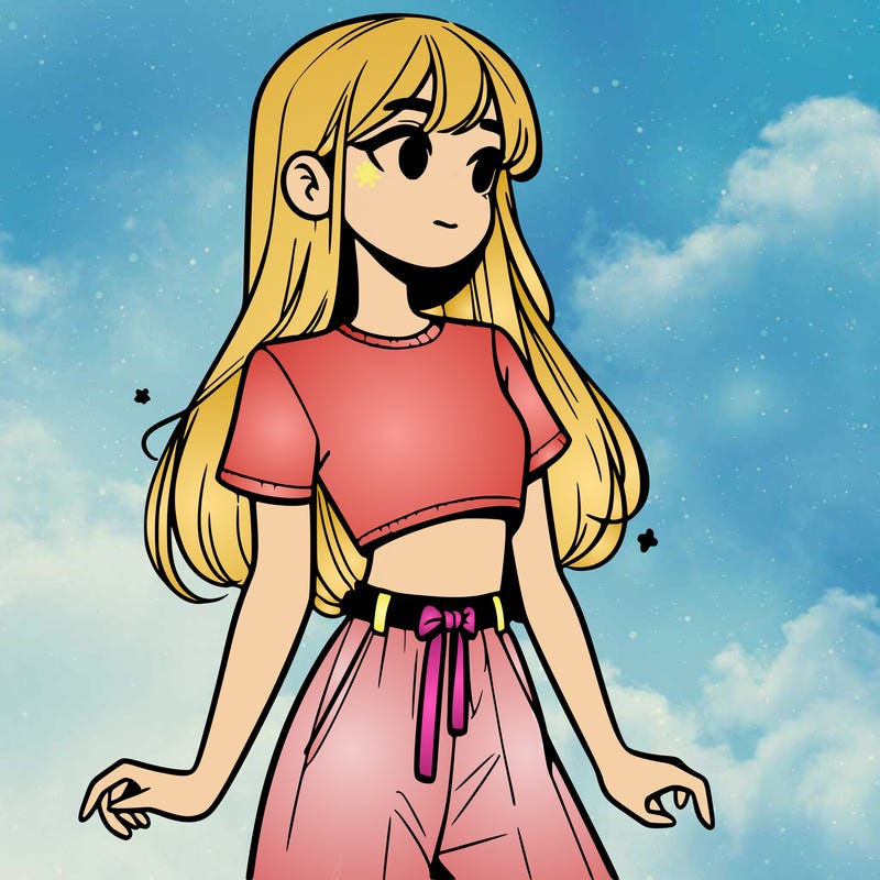 girl in a cute crop top