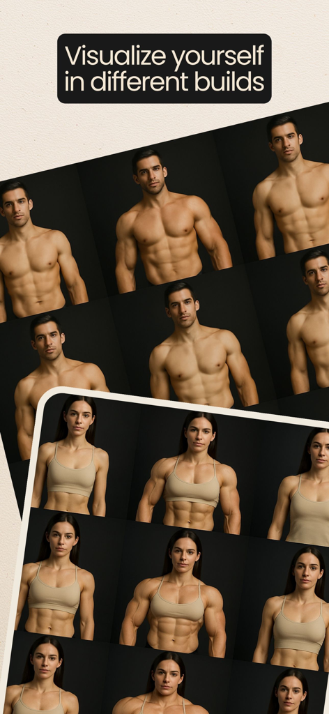 Muscle Editor - AI Makeover - Graphics & Design App | MWM