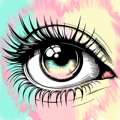 realistic eye