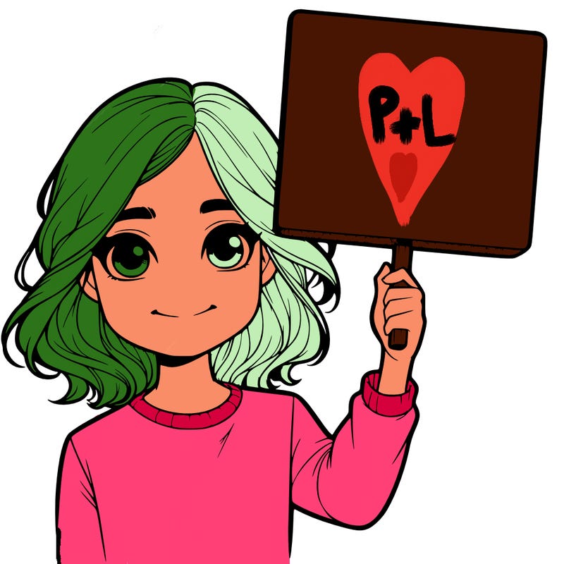 realistic girl holding up a sign