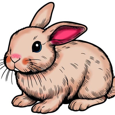 realistic bunny