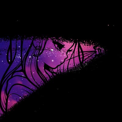 a realistic girl spray painting